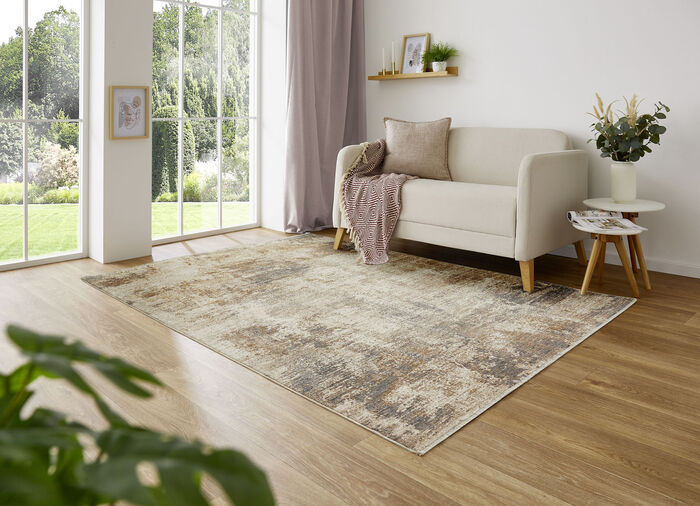 Hochwertig verarbeitete Teppiche mit Rückseite aus 100% Baumwolle 