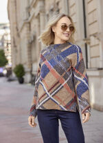 Pullover aus Jacquard 