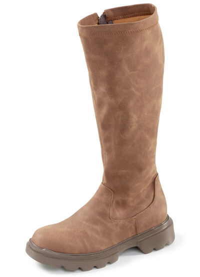 Andrea Conti, klassische Damen-Stiefel, mit Innenreißverschluss 