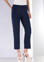 Weich flie&szlig;ende, 7/8-lange Hose 