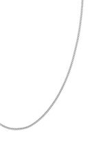 Klassische Panzerkette aus Platin 950/- fein 