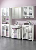 Badmöbel-Programm mit MDF-Front WEISS