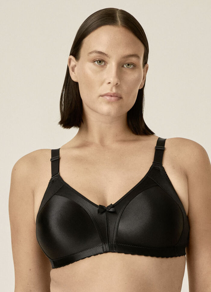 Naturana Minimizer-BH mit vorgeformten Cups SCHWARZ