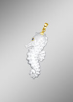 Anhänger Seepferdchen echt Perlmutt 