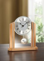 Tischuhr aus Holz  BUCHE