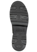 Waldläufer, gefütterte Damen-Stiefeletten, Winterschuhe, Weite H, mit Lammfell SCHWARZ