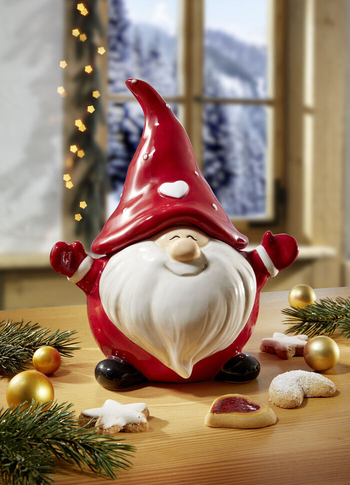 Gebäckdose in Wichtel-Form 