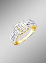 Damenring mit Diamanten 