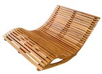 Doppel-Schaukelliege aus Akazienholz 