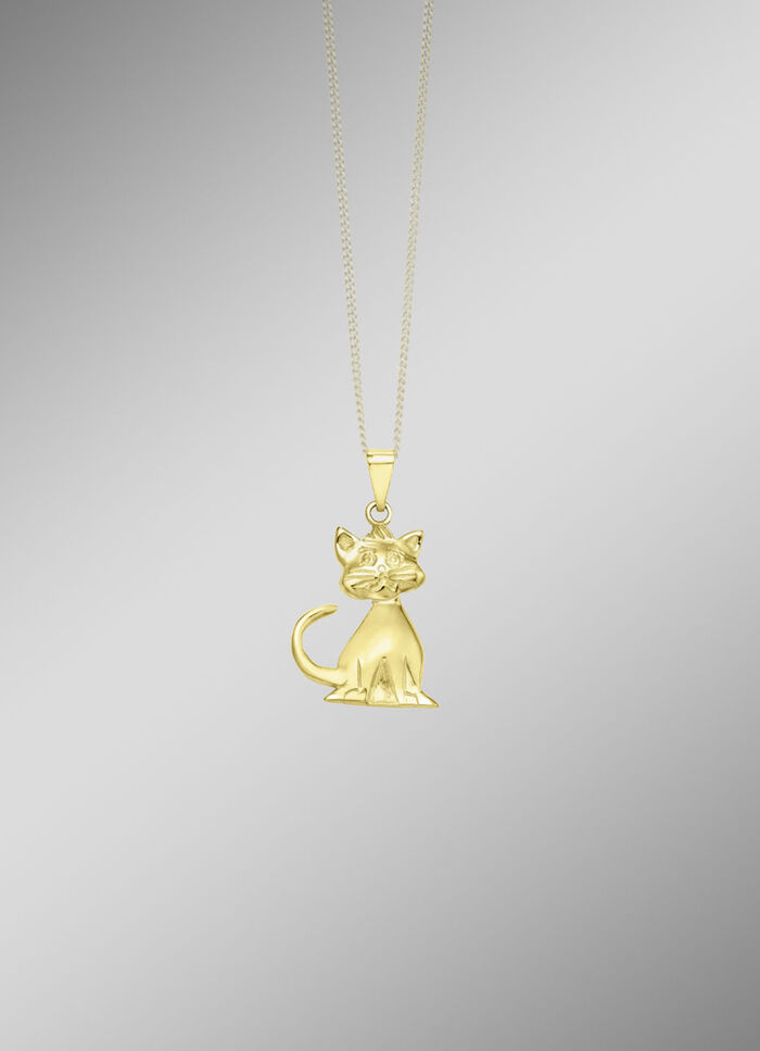 Verspielter Katzen-Anhänger 