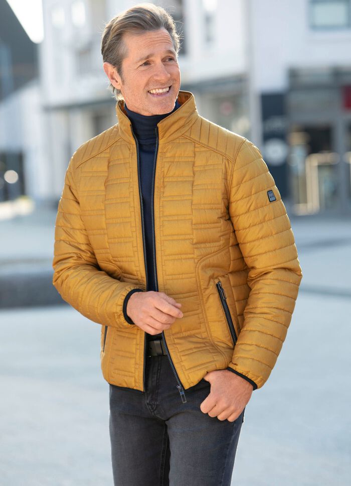 Steppblouson von „Gate One“ in 4 Farben CURRY