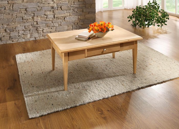 Couchtisch aus massivem Tannenholz NATUR