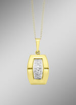 Moderner Anhänger mit Diamant 