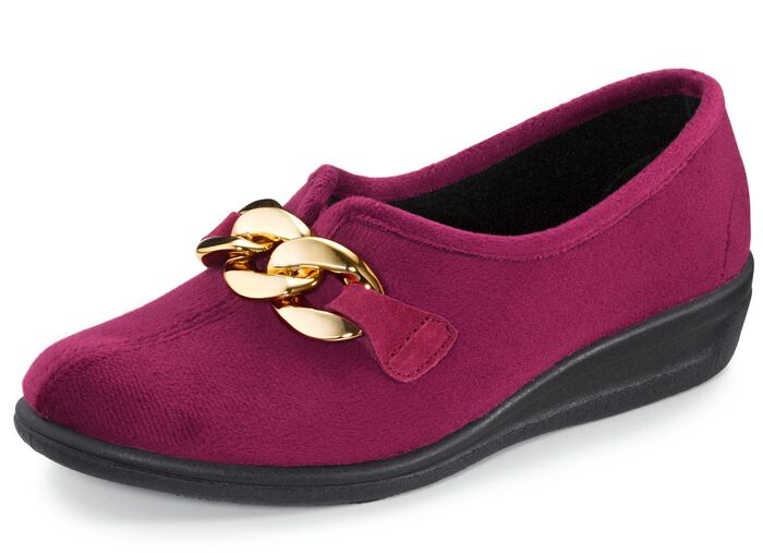 Hausschuh mit anatomisch geformtem Fu&szlig;bett 