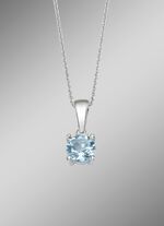 Zeitlose Eleganz: Anh&auml;nger mit beh. Blautopas 