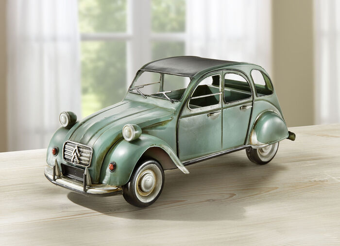 Sammlermodell Citroen 2CV aus Blech 