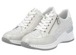 Rieker Schn&uuml;r-Sneaker aus bedrucktem Synthetikmaterial 