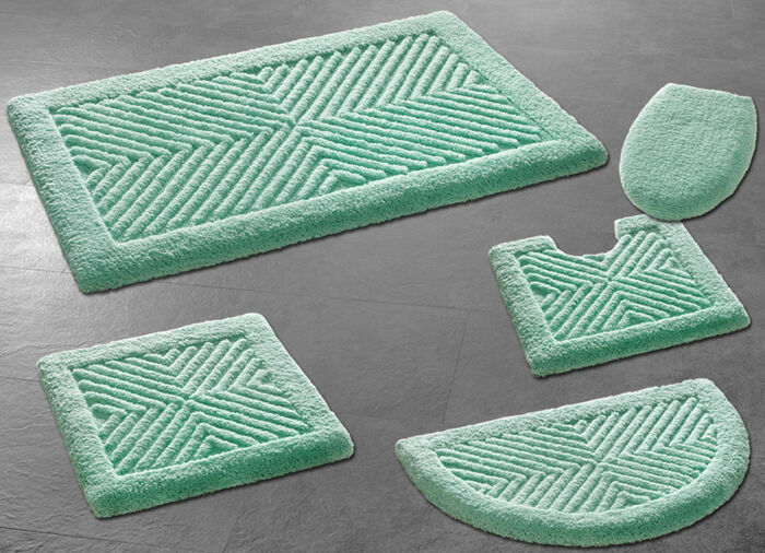 Kombifreundliche Badgarnitur, ideal für Allergiker KARIBIKGRÜN