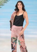 Laurina Blusenjacke mit farbbrillantem Druckdessin 