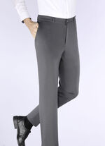 "Klaus Modelle"-Superstretch-Hose in 4 Farben ANTHRAZIT MELIERT