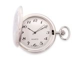 Quartz-Taschenuhr mit Metallgeh&auml;use 
