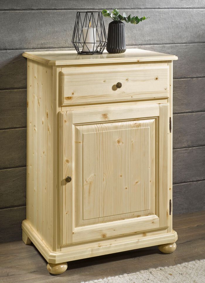 Kommodenserie aus massivem Tannenholz NATUR