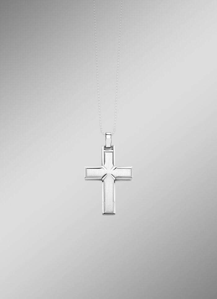 Kreuz-Anhänger aus Silber 