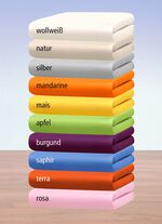 Hochwertiges und flauschiges Spannbetttuch in 2 Qualit&auml;ten 