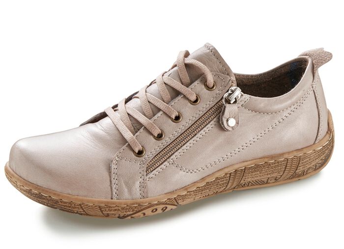 Schn&uuml;rschuh mit praktischem Seitenrei&szlig;verschluss KIESEL