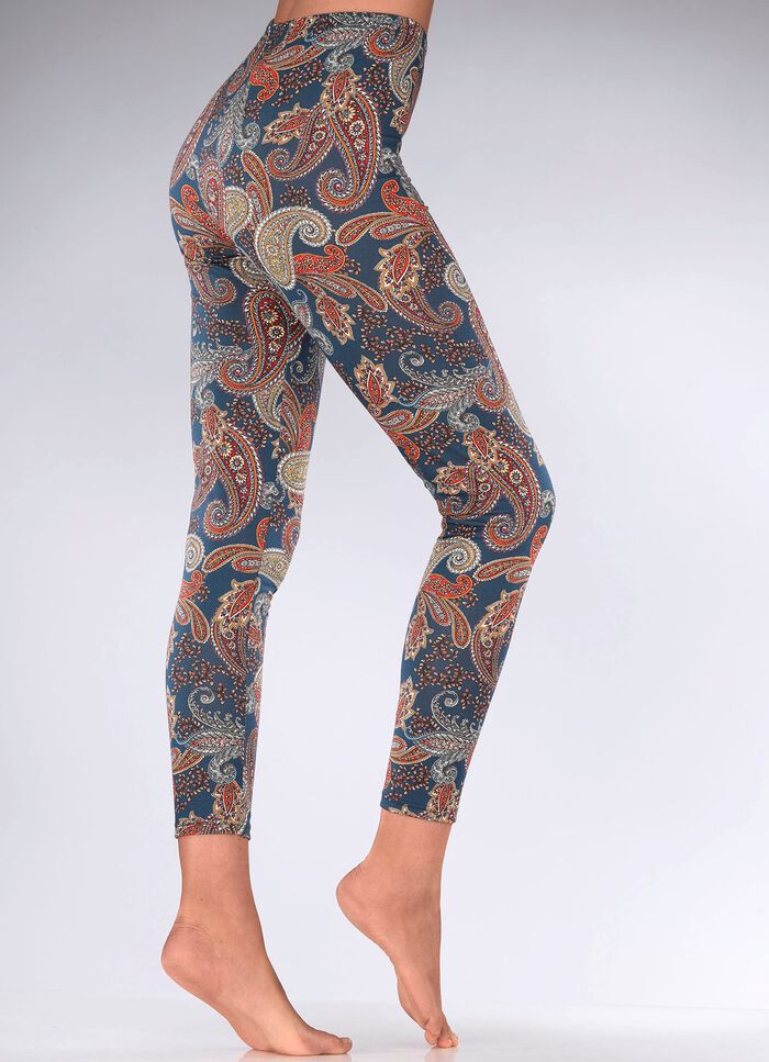 Laurina Leggings mit Paisley-Digitaldruck 