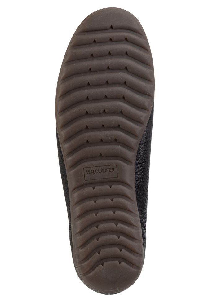 Waldl&auml;ufer, bequeme Damen-Slipper, Weite H, mit herausnehmbarem Fu&szlig;bett 