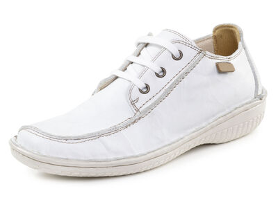 ELENA EDEN Schnürschuh aus Nappaleder mit Knitter-Struktur 