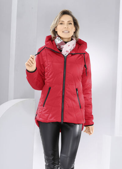 Jacke mit verlängertem Rückteil 