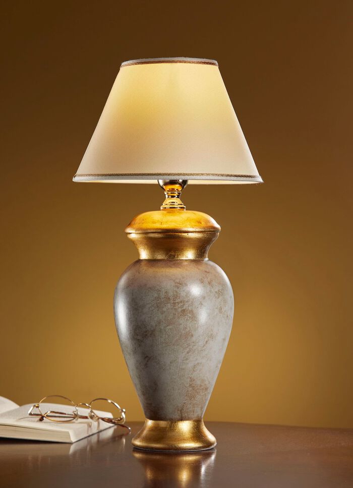 Tischleuchte aus italienischer Keramik 