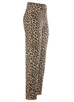 Hose in angesagter Leo-Dessinierung BEIGE-SCHWARZ-BRAUN