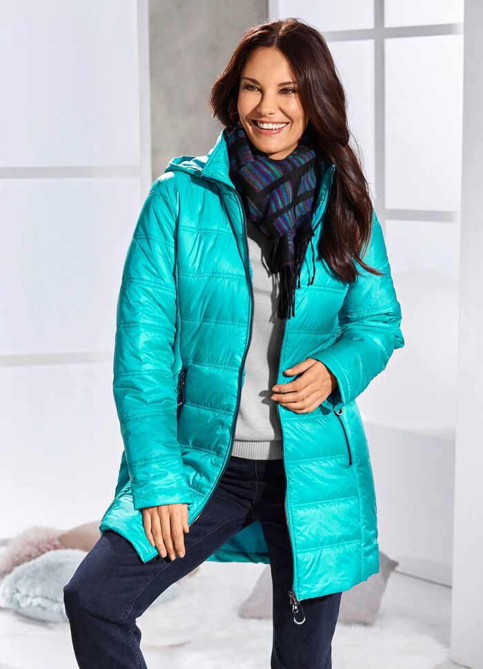 Jacke mit 2-Wege-Rei&szlig;verschluss 