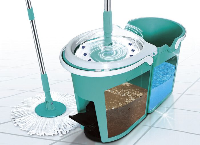 Clever Spin&reg; Bodenwisch-System 