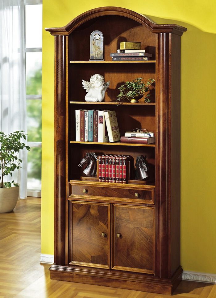 Teilmassiver Bücherschrank 