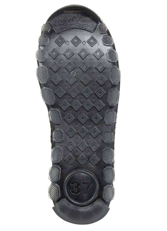 Gemini, trendige Damen-Boots, Weite G, mit herausnehmbarem Fu&szlig;bett BORDEAUX-SCHWARZ-KHAKI