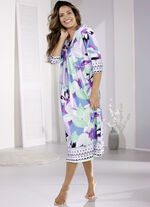 Laurina Nachthemd mit tollem Bordürendruck 