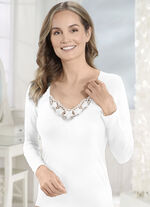 Zweierpack Shirts aus BIO-Baumwolle 1X SCHWARZ, 1X WEISS