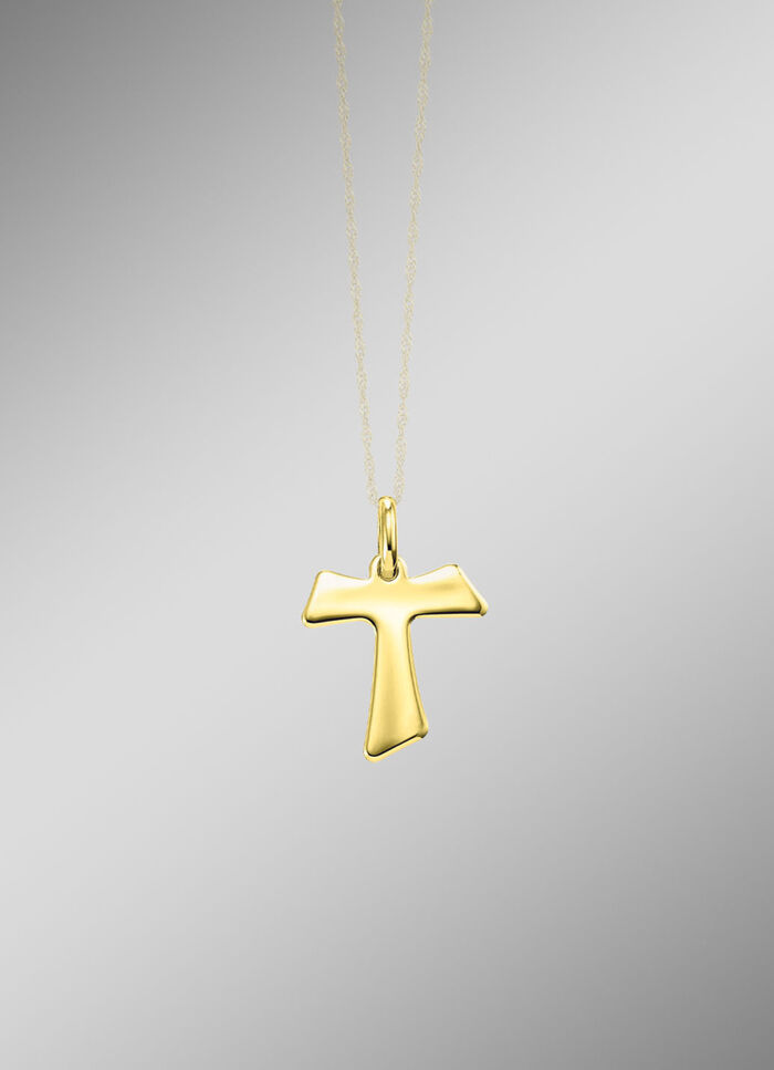 Eleganz in jeder Hinsicht: Der Kreuz-Tau-Anhänger 