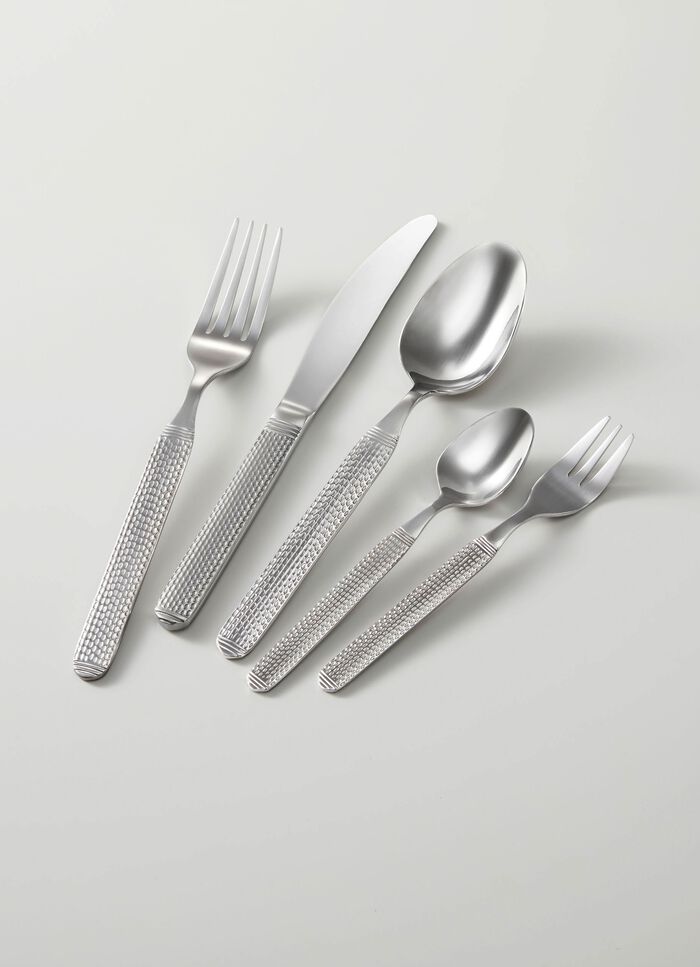 Hochwertiges Men&uuml;besteck aus rostfreiem Edelstahl 