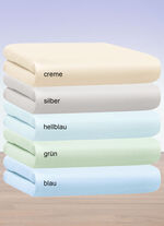 Kuschelige und warme Winterflausch-Spannbetttücher BLAU