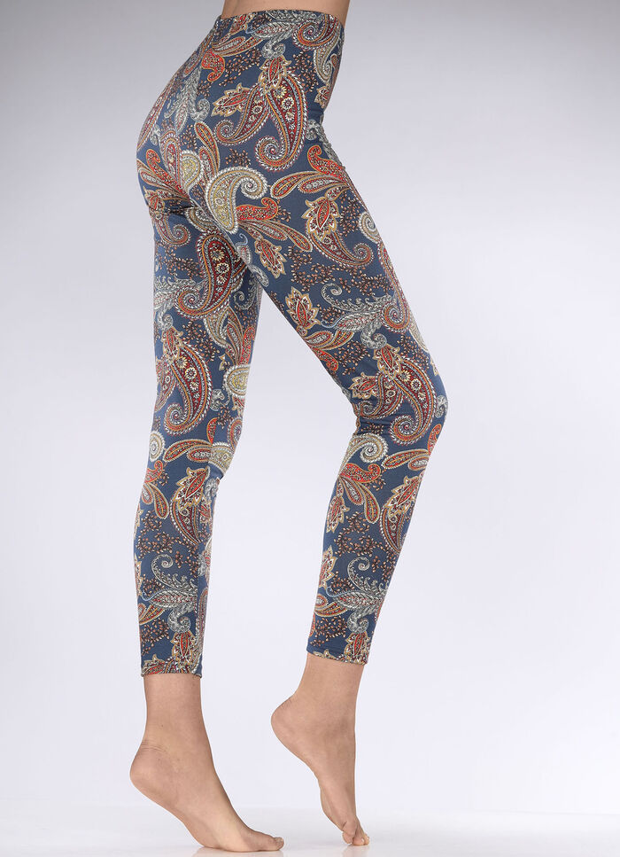 Laurina Leggings mit Paisley-Digitaldruck 