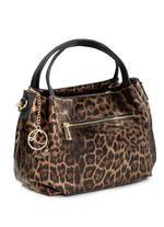 Laurina, Tasche, Damen, mit abnehmbarem, verstellbarem Umhängeriemen SCHWARZ-BRONZE