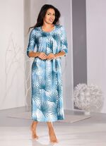 Nachthemd, kn&ouml;chellang und 3/4 lange &Auml;rmel 