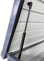 Auflagenbox, 350 Liter, aus verzinktem Stahl 