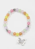 Stretch-Armband mit Schmettleringsanhänger 