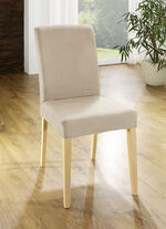 Bi-elastische Stretchbezüge aus 92% Baumwolle BEIGE